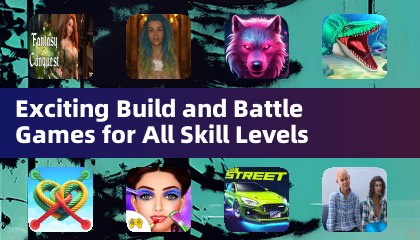 Jogos de Construção e Batalha Empolgantes para Todos os Níveis de Habilidade