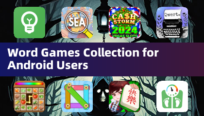 Coleção de Jogos de Palavras para Usuários do Android