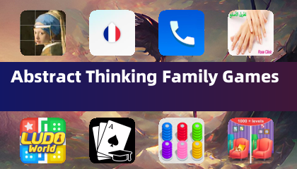 Juegos familiares de pensamiento abstracto