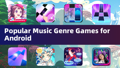 Beliebte Musik-Genre-Spiele für Android