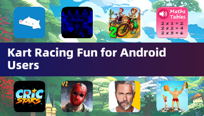 Diversão de Corrida de Kart para Usuários do Android