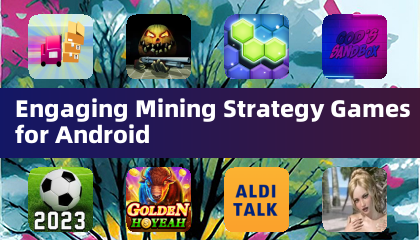 Jogos de estratégia de mineração envolventes para Android