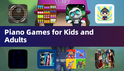 Juegos de piano para niños y adultos