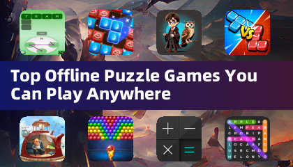 어디서나 플레이할 수 있는 최고의 오프라인 퍼즐 게임