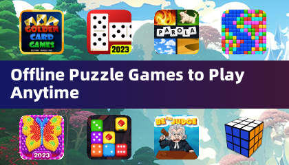 Jogos de Quebra-Cabeças Offline para Jogar a Qualquer Momento