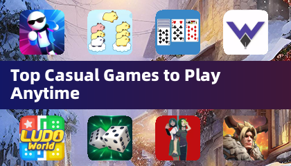 Melhores jogos casuais para jogar a qualquer momento