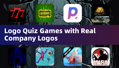 Jogos de Quiz de Logotipos com Logotipos Reais de Empresas