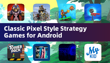 Jogos de Estratégia em Estilo Pixel Clássico para Android