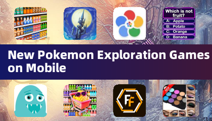 手机上的新宝可梦探索游戏